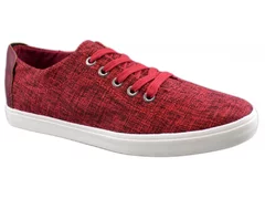 Tenisi Barbatesti Jeans Rosu V